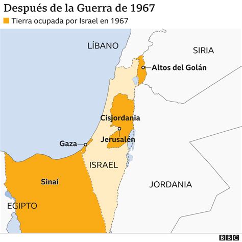 Conflicto Israelí Palestino 6 Mapas Que Muestran Cómo Ha Cambiado El