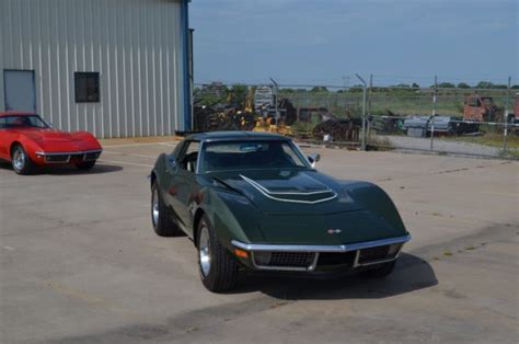 Seller Of Classic Cars 1970 Chevrolet Corvette Donnybrooke Greengreen