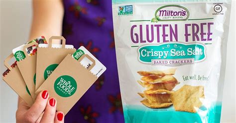 Giving a gift card is often considered a safer and more tasteful way to celebrate a special occasion, rather than putting cash in a card that can be easily stolen important information about this website. $100 Whole Foods Gift Card & Milton Brackers Giveaway ...