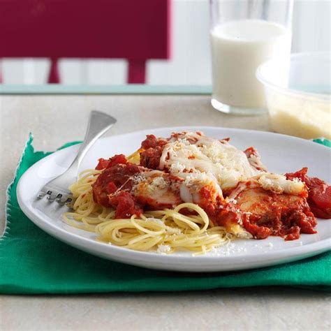 ½ cup grated parmesan cheese. Quick Chicken Parmesan Recipe | Taste of Home