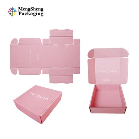 Wholesale Pink Shipping Small Packing Subscription Mailer High Quality