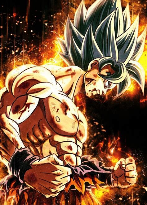Anime Goku Super Saiyan Poster By Syarifkuroakai Art Displate In