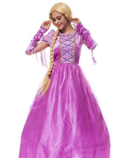 Princess Rapunzel Halloween Party Sexy M Xl Women Adult Party Costume Cosplay Fancy Dress Gloves