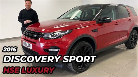 2016 Land Rover Discovery Sport Hse Luxury Youtube