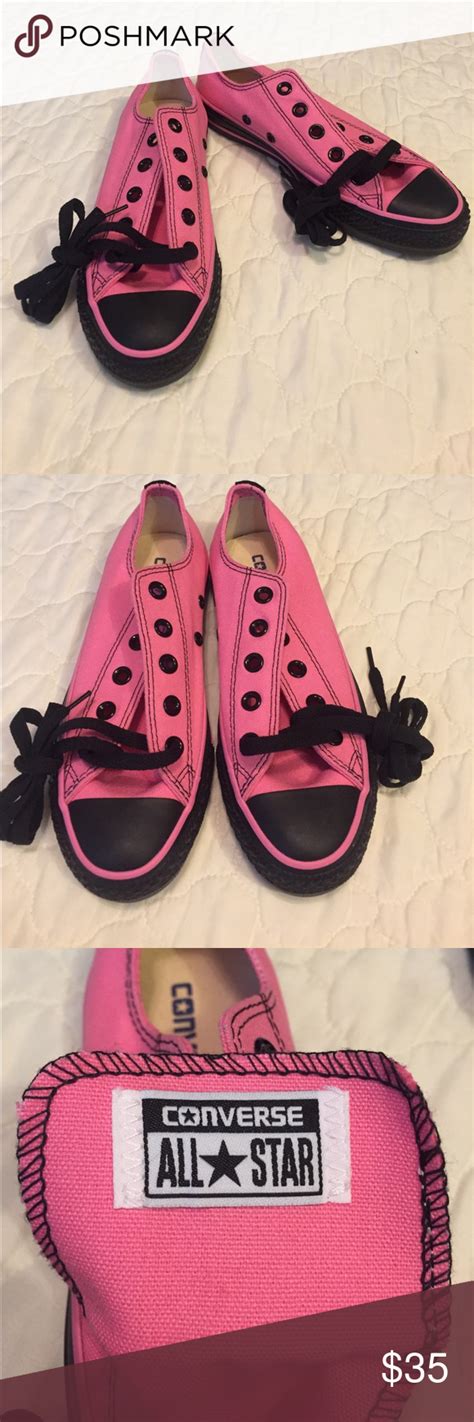 Pink And Black Converse All Stars Converse All Star Black Converse