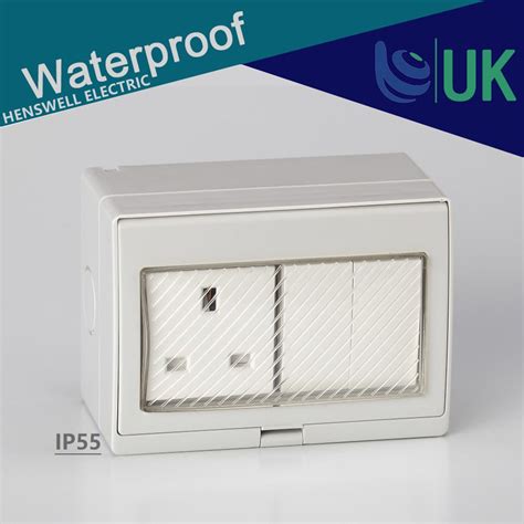 Ip55 Weatherproof Switched Socket 13a With Shutter Protection China