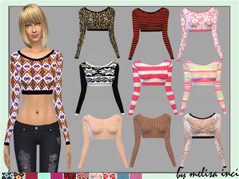 Sims 4 Crop Top Mod