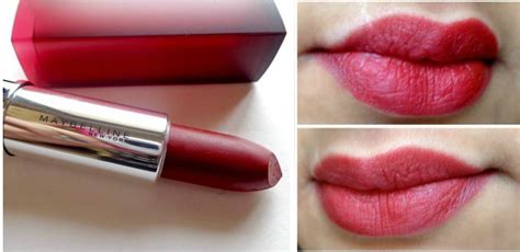Maybelline Color Sensational Plum Perfection Powder Matte Lipstick Review