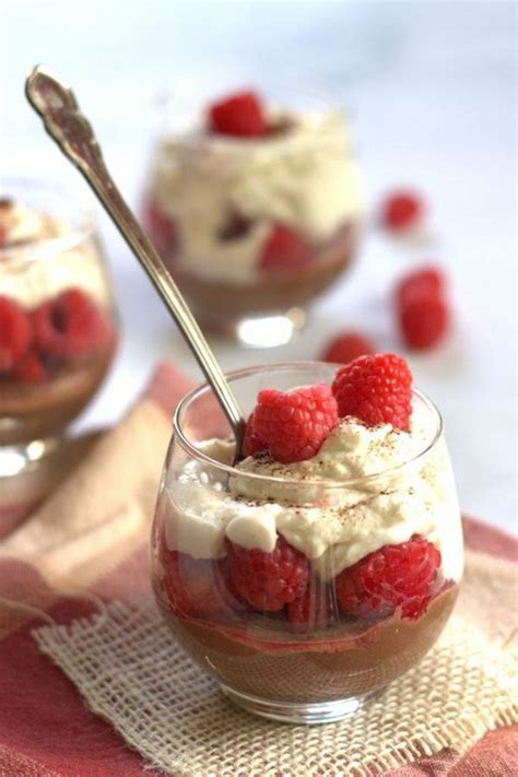 Le plus délicieux dessert aux framboises