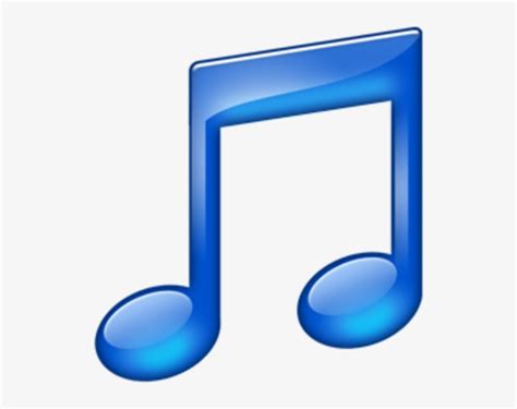Blue Musical Note Png Png Image Transparent Png Free Download On Seekpng