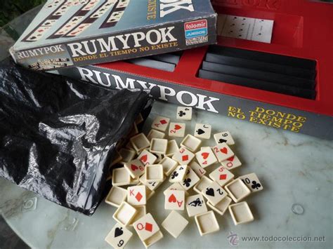 Mucha diversión para jugar cuando estás aburrido en casa o en la escuela. antiguo juego rummy rummikub. completo 108 fich - Comprar ...