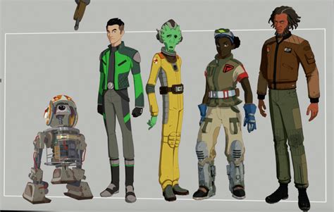 Ultra Tendencias La Nueva Featurette Y Póster De Star Wars Resistance Destaca Los Personajes