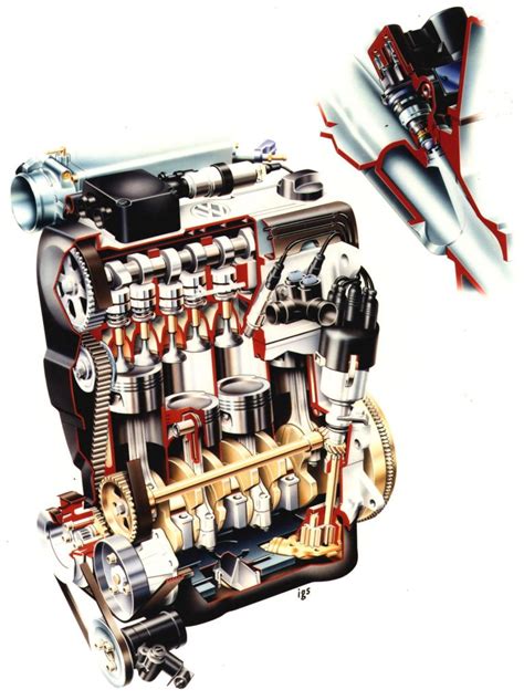 Engine Cutaway Drawings In High Quality Part 4