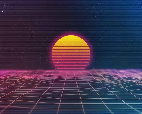 With tenor, maker of gif keyboard, add popular retro wave animated gifs to your conversations. 80 Style Neon Sunset Wallpaper 4k