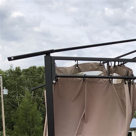Sun shade beige condition new x with mosquito nettin 2tier x two tiered top replacement cover replacement 10×10 gazebo canopy top canopy top and shopping results for canopy top construction. Replacement Canopy for BMR 10x10 Sun Sheter - Riplock 350 ...