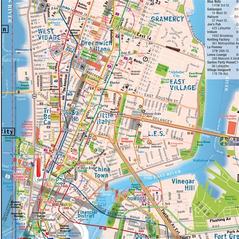 Cool Map Of Nyc Subway With Streets Free New Photos New Subway Map Photos