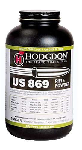 Hodgdon 8691 Spherical Us 869 Rifle Powder 1 Lb Range Usa