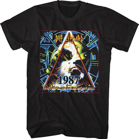 1987 World Tour Def Leppard T Shirt British Punk Rockdef Etsy