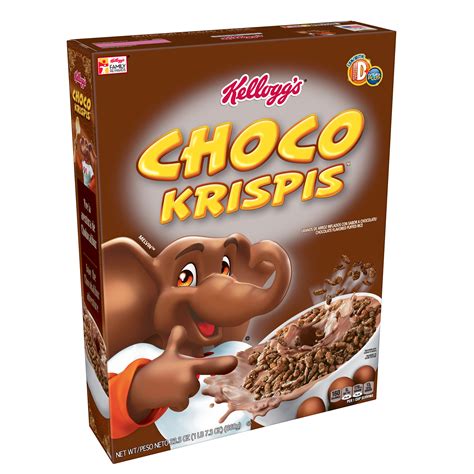 Kelloggs Choco Krispis Breakfast Cereal 233 Oz Box Walmart