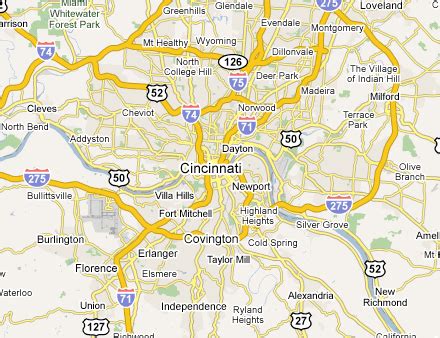 Cincinnati is an interactive guide on the area you are interested in. Cincinnati Metro Map - TravelsFinders.Com