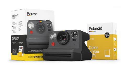 Polaroid Now Instant Camera Everything Box Black