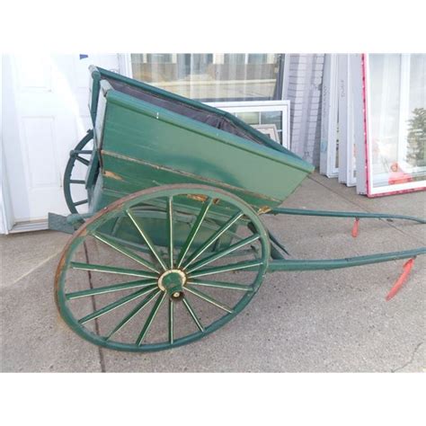 Antique 2 Wheeled 1 Horse Buggy