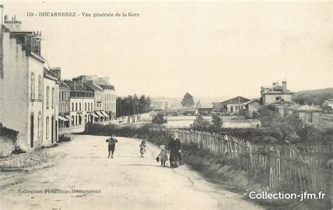 Cpa France 29 Douarnenez Vue Générale De La Gare 29 Finistere