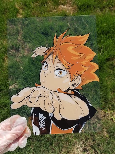 Custom Anime Glass Painting Color Etsy