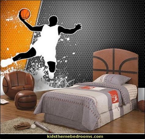A nice night basketball print,with fire and ice pattern, comforter quilt set bedding sets, for boys kids teen (basketball, full) 4.7 out of 5 stars 925. Decorating theme bedrooms - Maries Manor: sports
