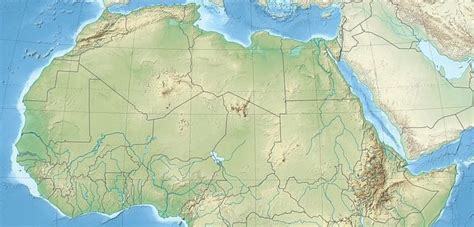 North Africa Physical Map Diagram Quizlet