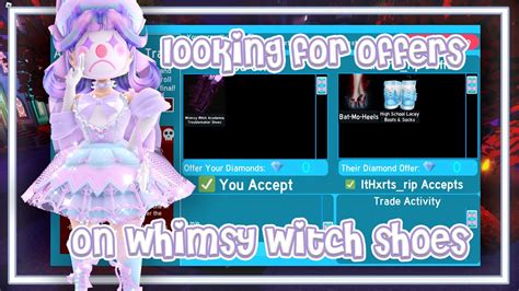 looking for offers on whimsy witch shoes 👢 royale high youtube