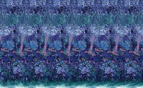 Duende Gnomo Magic Eye Pictures Magic Eye Posters Illusion Pictures
