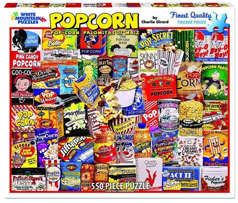Gibsons i love summer jigsaw puzzle 1000 pieces. POPCORN - 550 Piece Jigsaw Puzzle | Jigsaw puzzles, Puzzle ...
