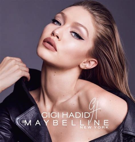 Gigi Hadid Gigixmaybelline Makeup Collaboration Campaign Fashion Gone