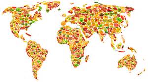 World map with food and drinks. 301 Moved Permanently