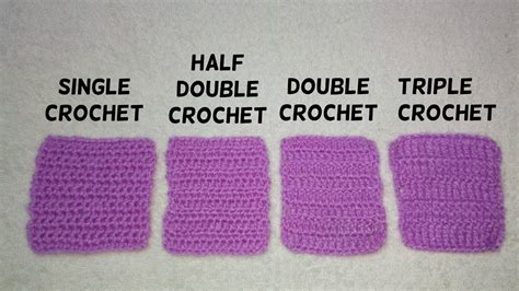 The spruce / kathryn vercillo the double crochet stitch is one of the basic stitches that you w. Basic stitches of crochet for beginners - YouTube