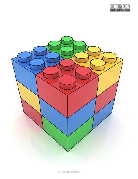 Lego - Super Fun Coloring