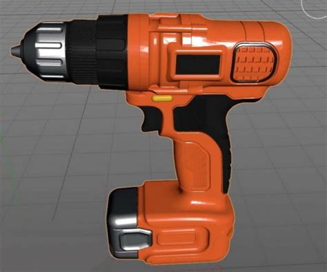 Home Tool Electric Drill Free 3d Model C4d Open3dmodel