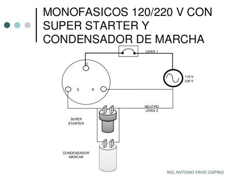 Conexion Electrica De Motor Monofasico Con Condensador Reseñas Motor