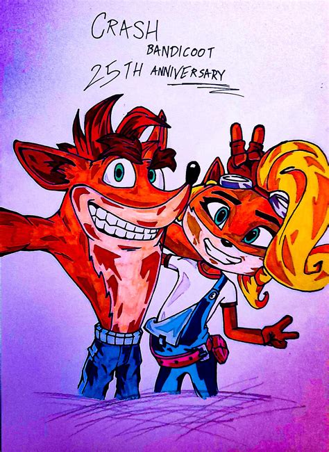 Oc 25 Years Its About Time To Take A Pic Rcrashbandicoot