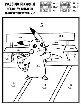 4.8 out of 5 stars 23. Pokémon Color By Number - Add, Subtract, Multiply, Divide ...