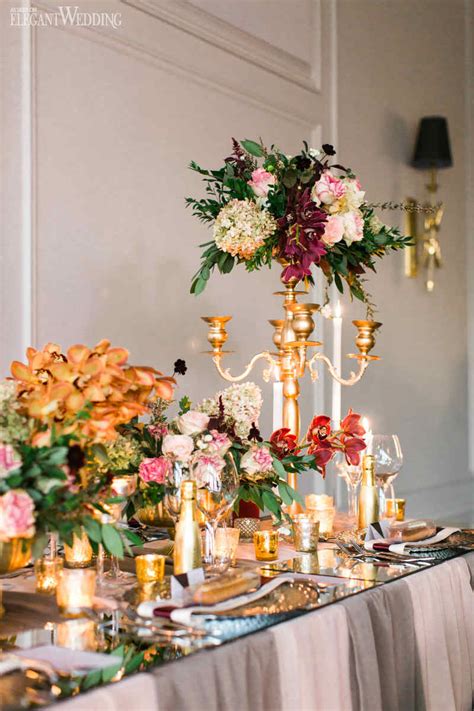 Table decorations are one of those that i'm really interested in because they can make gatherings with friends or one or two rosemary twigs could become a great personal addition to a fall table setting that also 45 beautiful fall table décor ideas. Modern Fall Wedding Decoration Ideas | ElegantWedding.ca