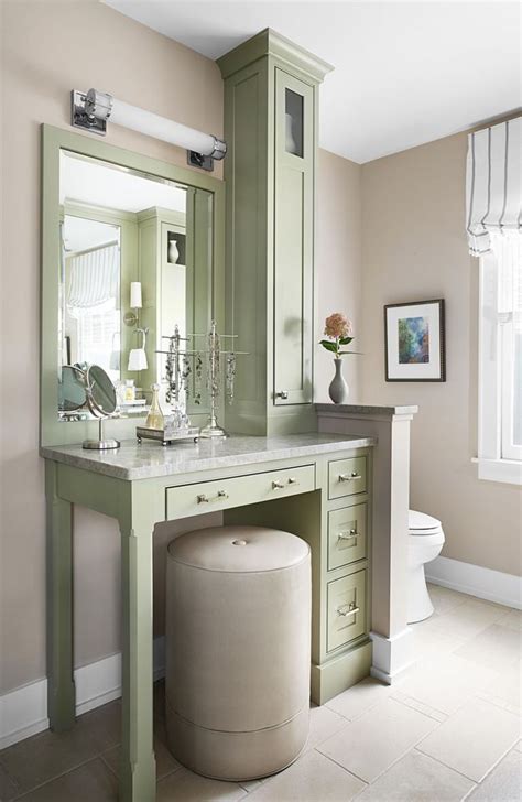 17 Bathroom Makeup Vanity Ideas To Help You Get Ready Each Morning