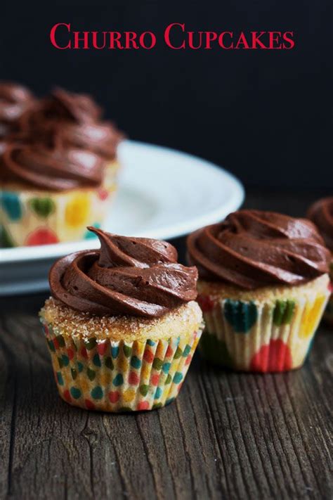 Churro Cupcakes With Chocolate Cream Cheese Frosting Recipe Churro