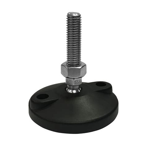 Easyroll 80mm Round Adjustable Foot With 50mm X M12 Bolt Bunnings