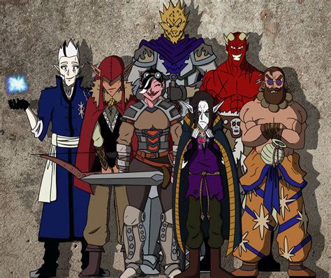 Dungeons And Dragons Group By Piercedpretty On Deviantart