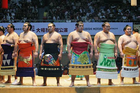 Sumo Wrestlers Compete In Bejing For First Time In 30 Years Photos And