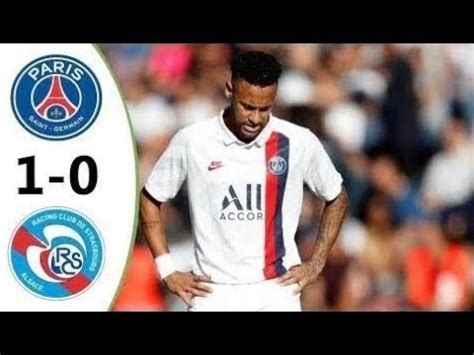 Rc strasbourg tickets are now available for 2021/22 matches in the french ligue 1 season right here, for as low as €45.00 | football ticket net. PSG Vs Strasbourg 1-0 Ligue 1 14/09/2019 - YouTube