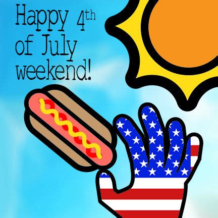 With barbecues, picnics, parades and fireworks lined up, the reasons to celebrate. Happy 4th Of July Weekend Pictures, Photos, and Images for Facebook, Tumblr, Pinterest, and Twitter
