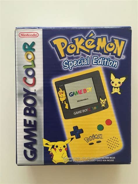 Limited Edition Nintendo Game Boy Gameboy Color Pokemon